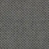 Woven fabric texture, muted gray with heathered effect, features a geometric pattern and flecks of red, green, and blue; labeled “re wool kvadrat”.